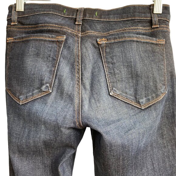 J Brand Enchanted Skinny Jeans Size 26 Dark Wash Mid Rise Tapered Leg 8110212 - Picture 10 of 13